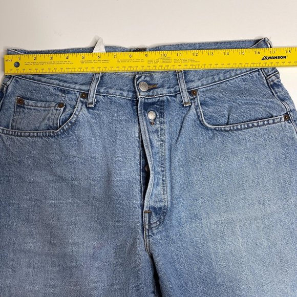 Replay 901 Regular Blue Jeans Button Fly 36 - Picture 3 of 11